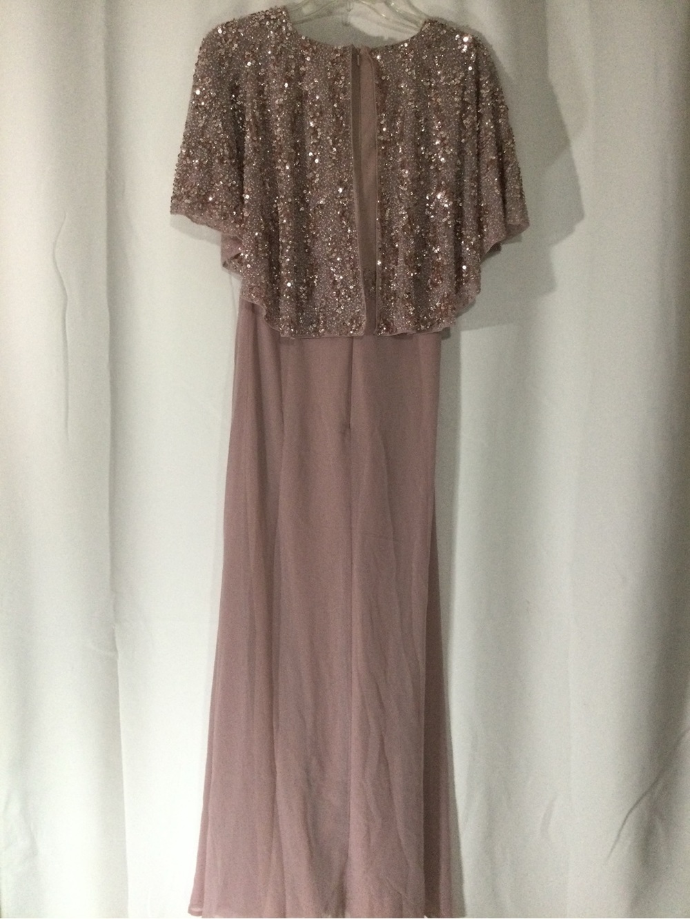 Quiz Pale Pink Sequin Occasionwear Dress